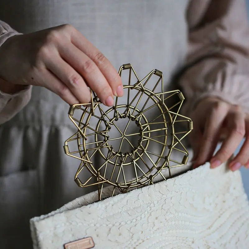 Foldable Coffee Filter Paper Holder for Pour-Over Brewing