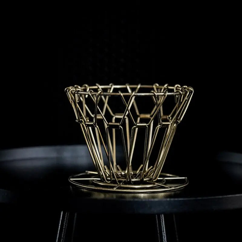 Foldable Coffee Filter Paper Holder for Pour-Over Brewing