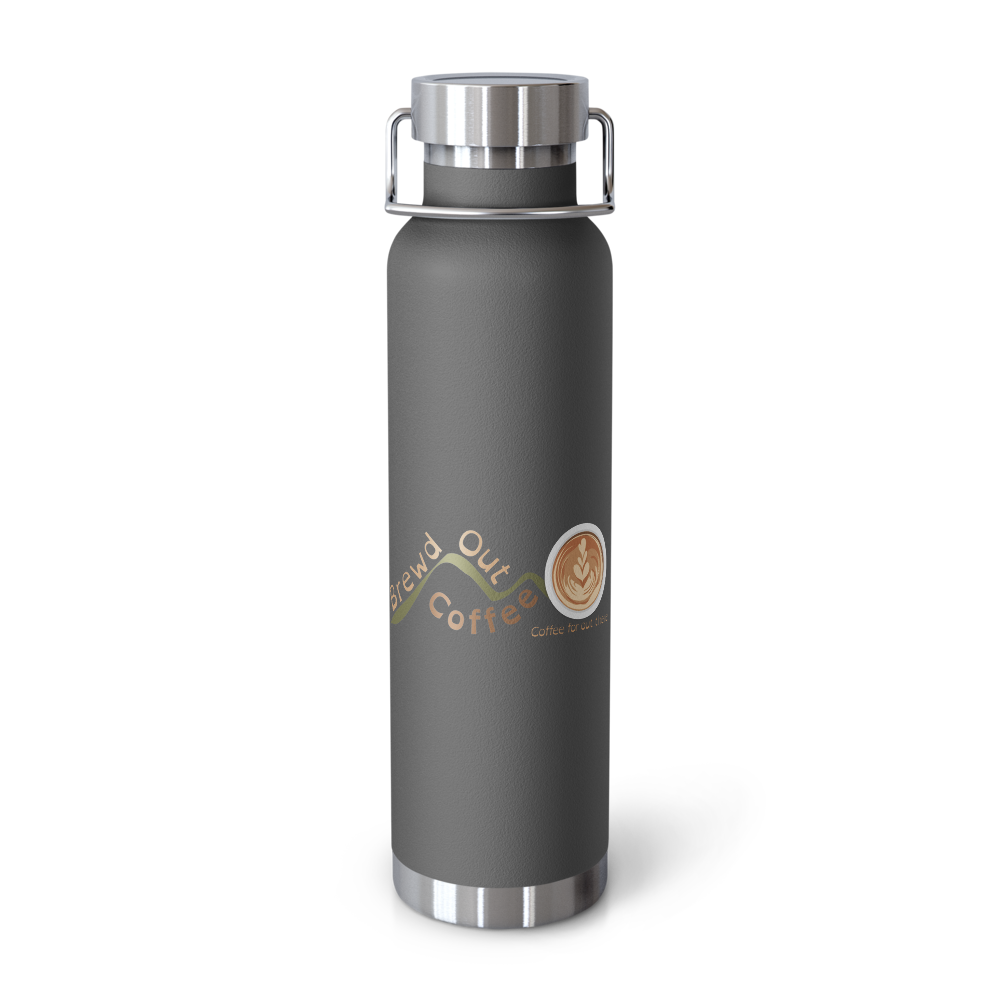 Brewd Out Copper Vacuum Insulated Bottle (22oz)